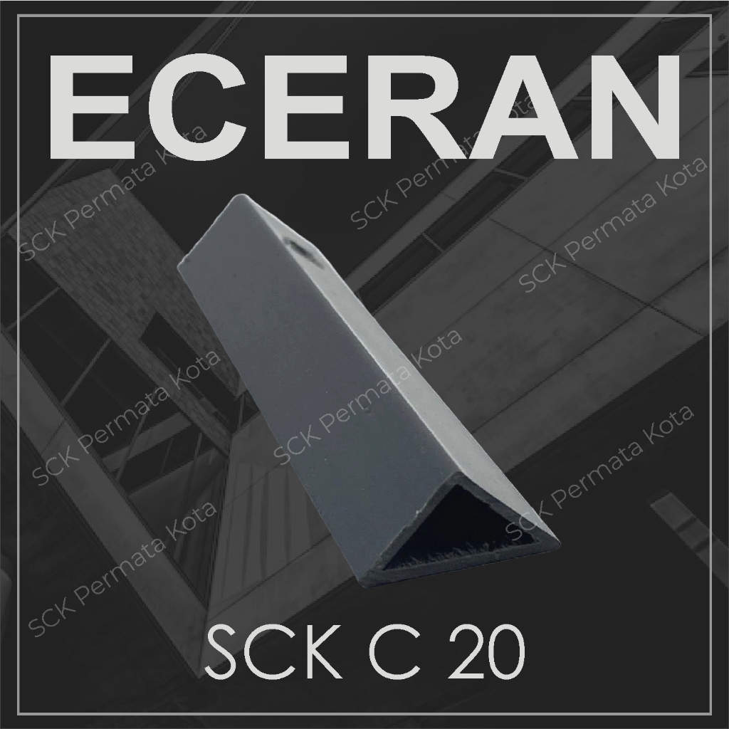 Jual (ECERAN) Corner Chamfer / Column Chamfer / C20 / SCK C 20 / UPVC ...