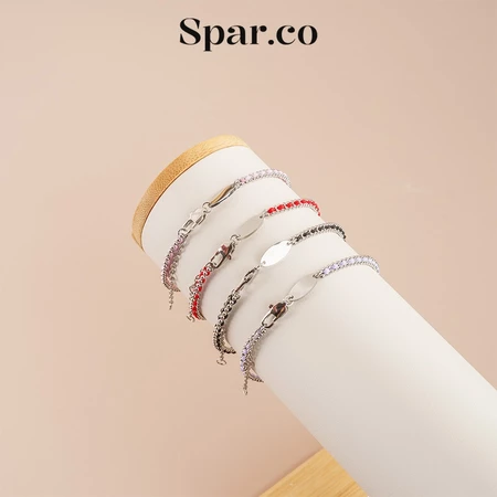 Gelang Tali Mutiara Silver