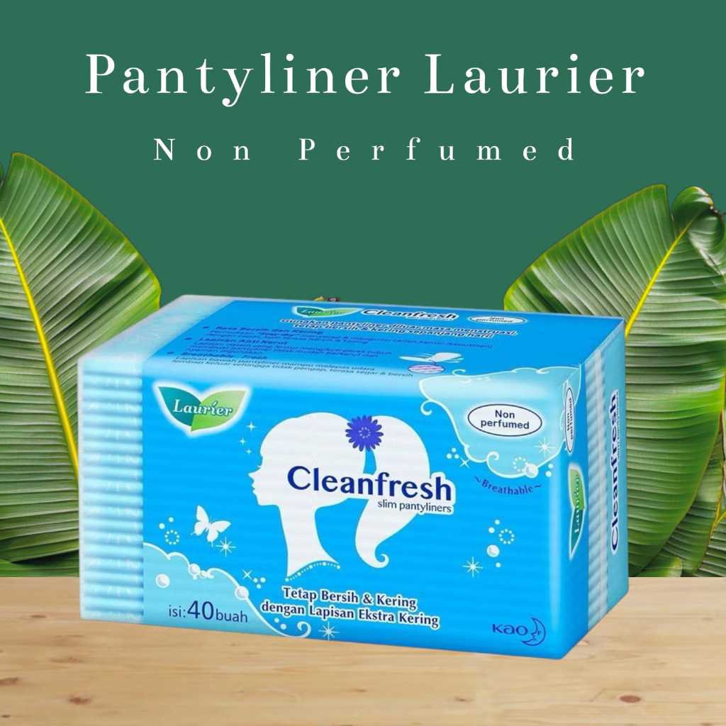 Jual TERMURAH LAURIER Cleanfresh Pantyliner Non Perfumed 14 cm 40S ...