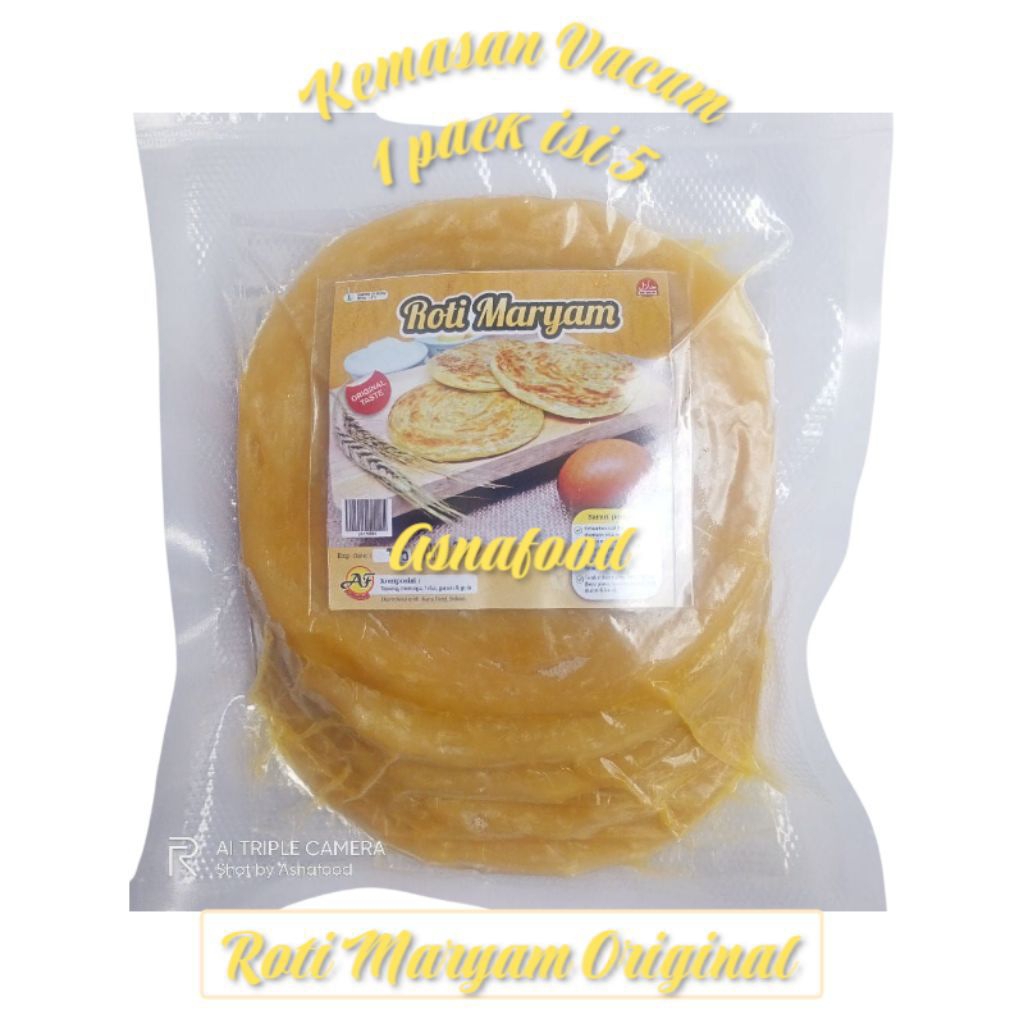 Jual (Promo) Roti maryam / Roti canai / Roti cane premium varian jumbo ...