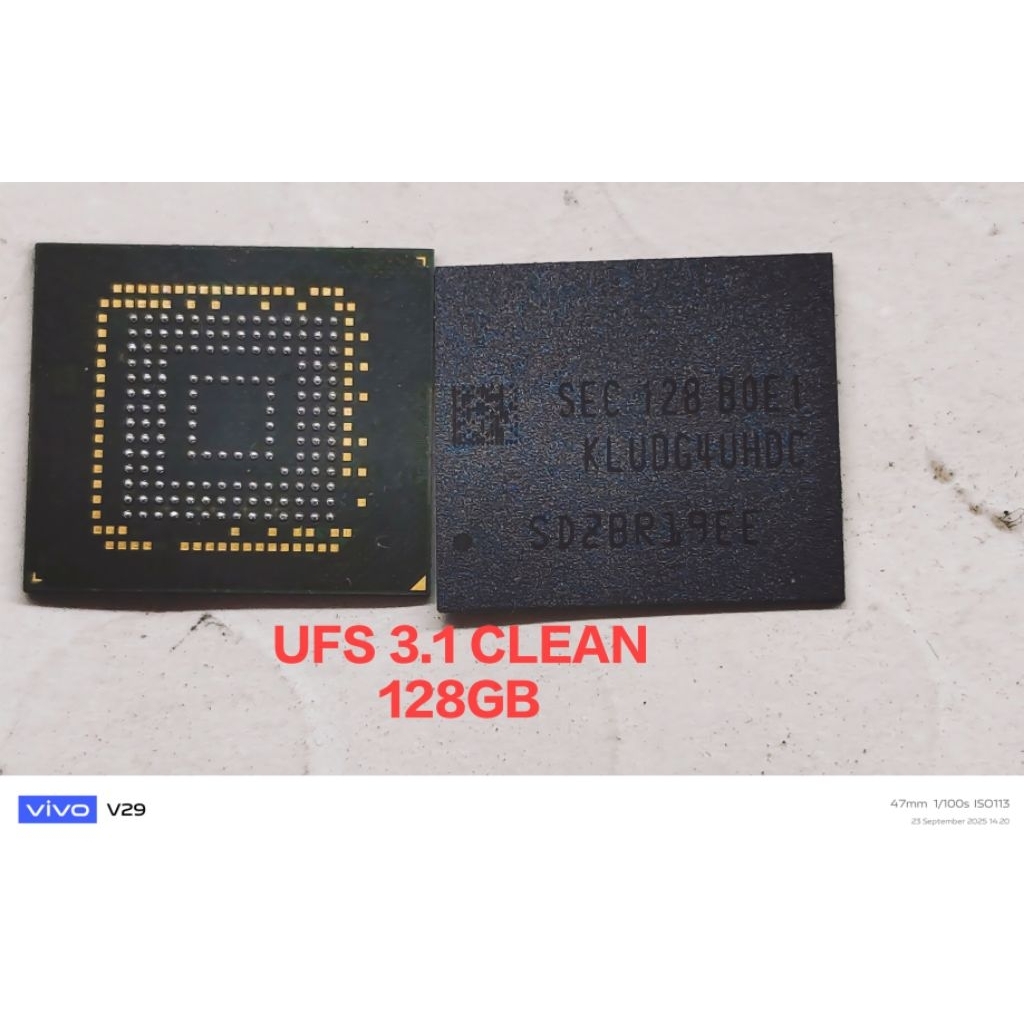 Jual UFS 3.1 CLEAN RPMB 128GB KLUDG4UHDC SUPORT POCO X3 PRO SAMSUNG Z ...