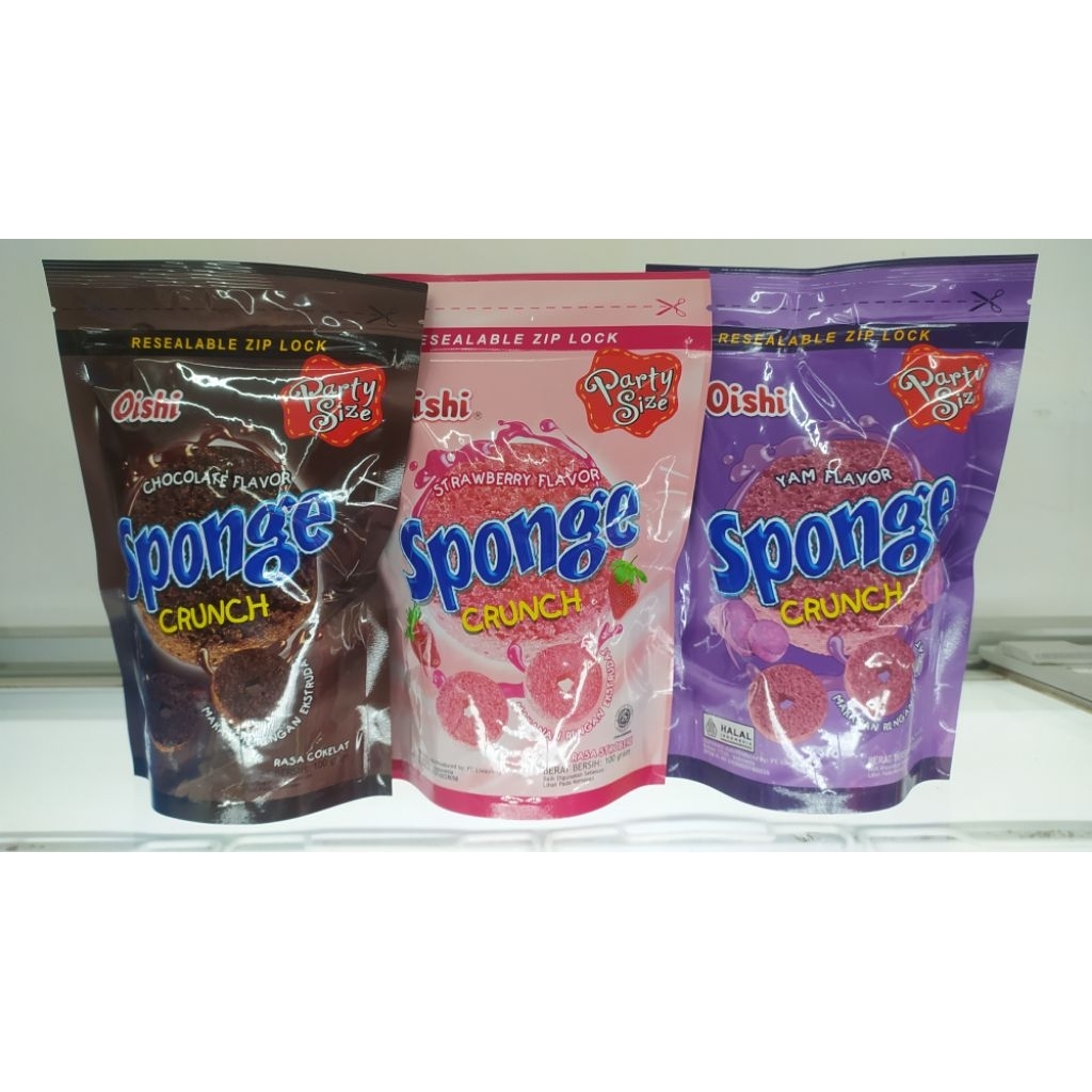 Jual Oishi Sponge Crunch 100gr | Shopee Indonesia