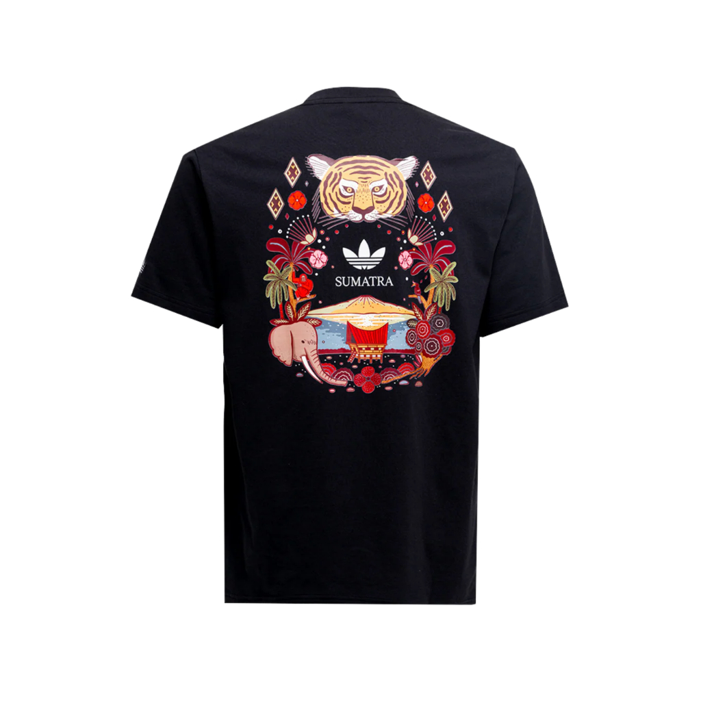 Jual Adidas Sumatra Tee Island Series Graphic Black KK7486 | Shopee ...