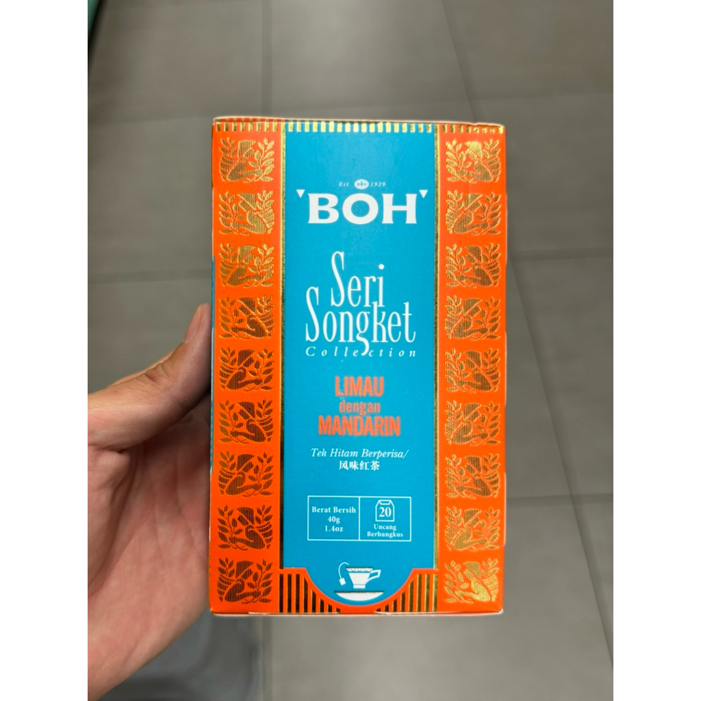Jual Boh seri songket collection isi 20 tea bags / 8 varian seri ...