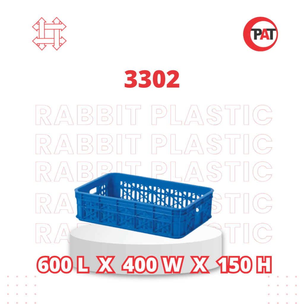 Jual Rabbit Container Plastik Berlubang 3302 | Shopee Indonesia