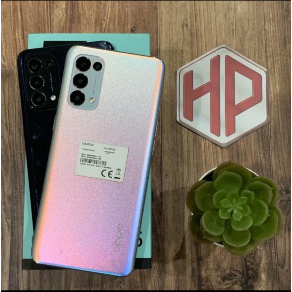 Jual Oppo Reno 5 8/128 GB Garansi Resmi Indonesia Second Bekas Original ...