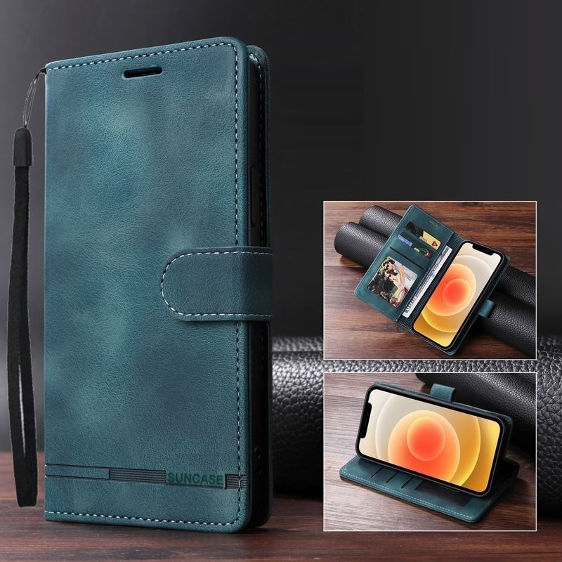 HualuBro Cover Samsung Galaxy A30S, Flip Cover a Libro in Pelle Antiurto Portafoglio Leather Wallet Case Custodia per per Samsung Galaxy A30S Cover ( Marrone