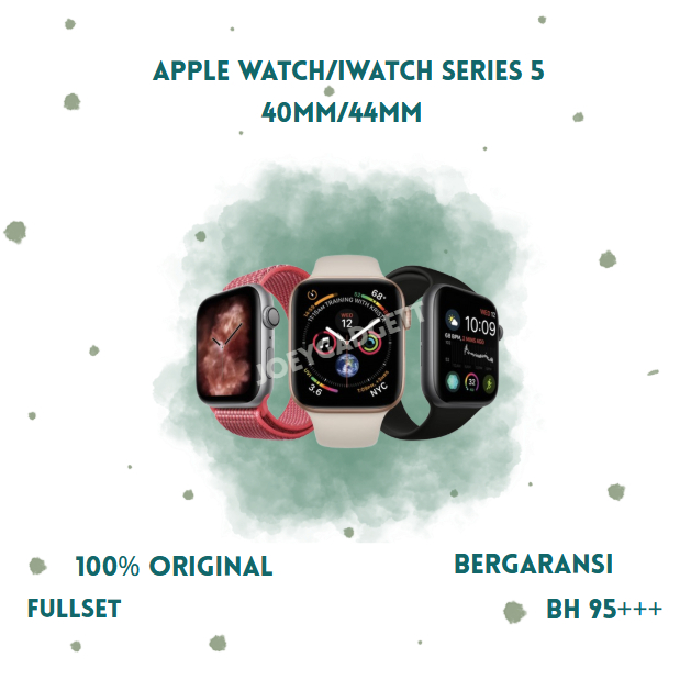 Apple Watch/iWatch Series 40MM/44MM S5 Second Fullset 100% Original  Bergaransi Ex internasional
