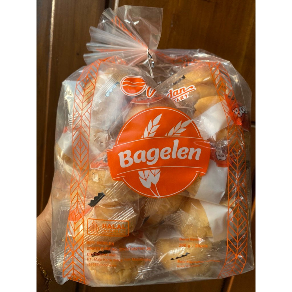 Jual Roti bagelan jordan/ ROTI KERING (1 pack isi 20 bungkus) | Shopee ...
