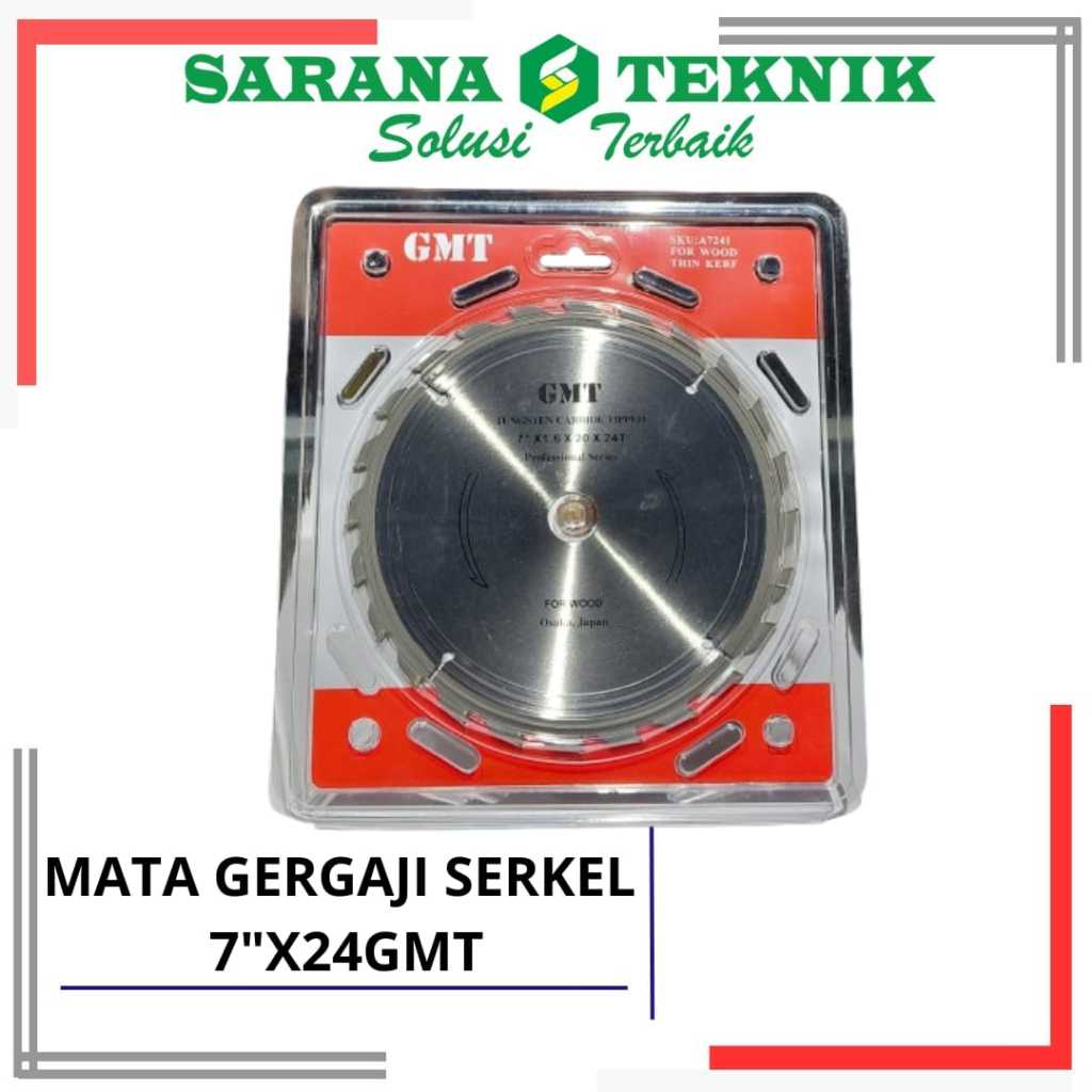 Jual MATA GERGAJI SERKEL KAYU INCH 24T 40T 60T GMT KYK - Main Image