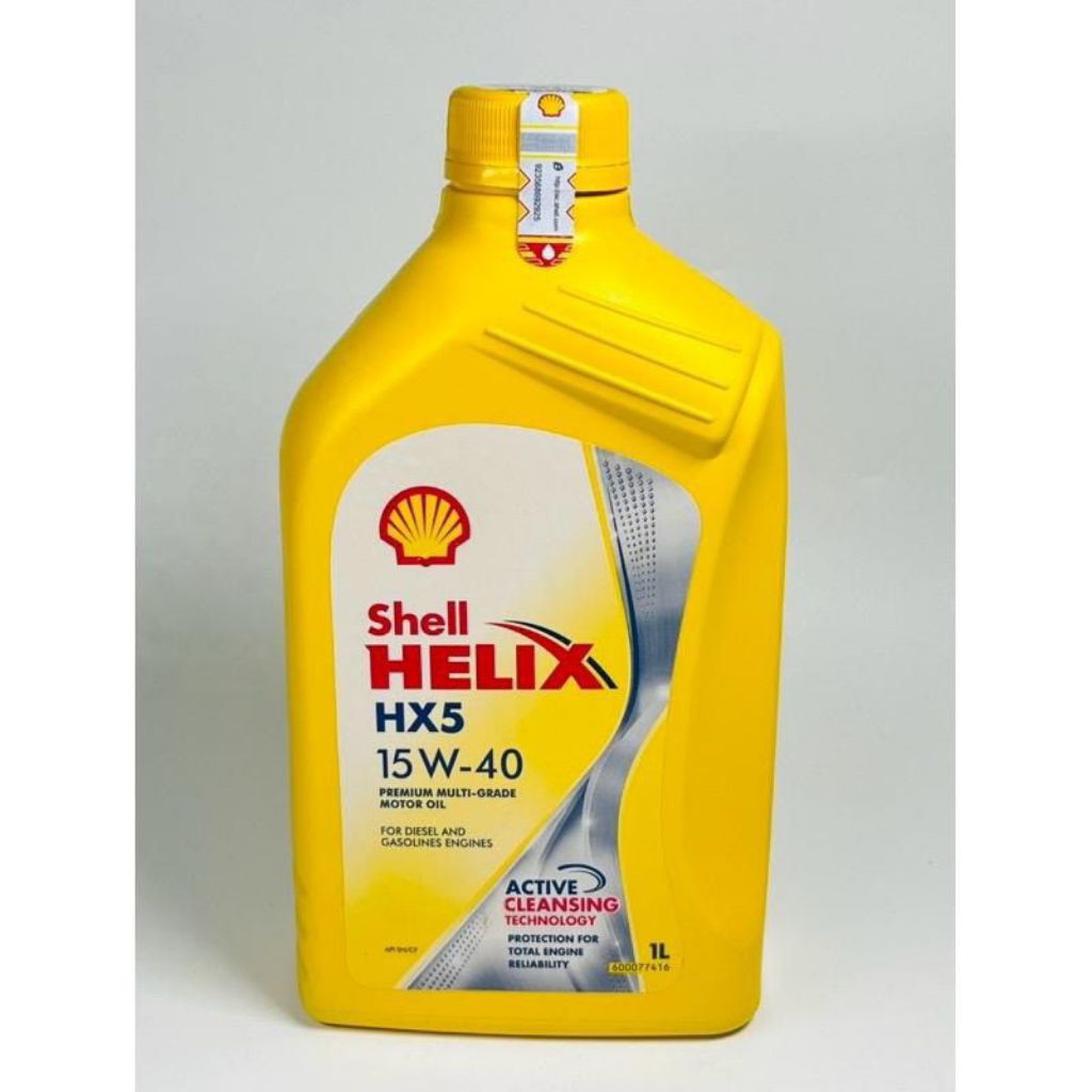 Jual Shell HELIX HX5 15W-40 ukuran 1Liter ORIGINAL 100% Motorcycle Oil ...