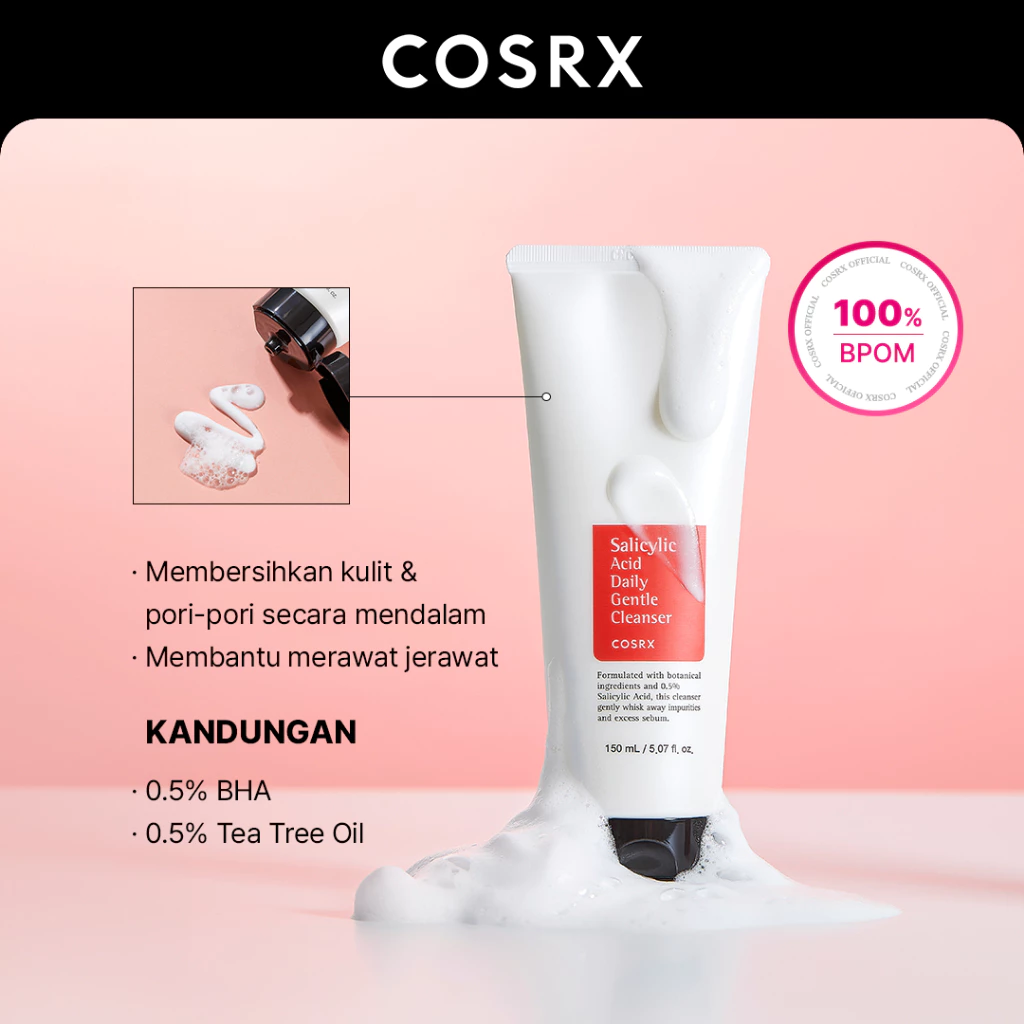 Pratinjau COSRX Salicylic Acid Daily Gentle Cleanser