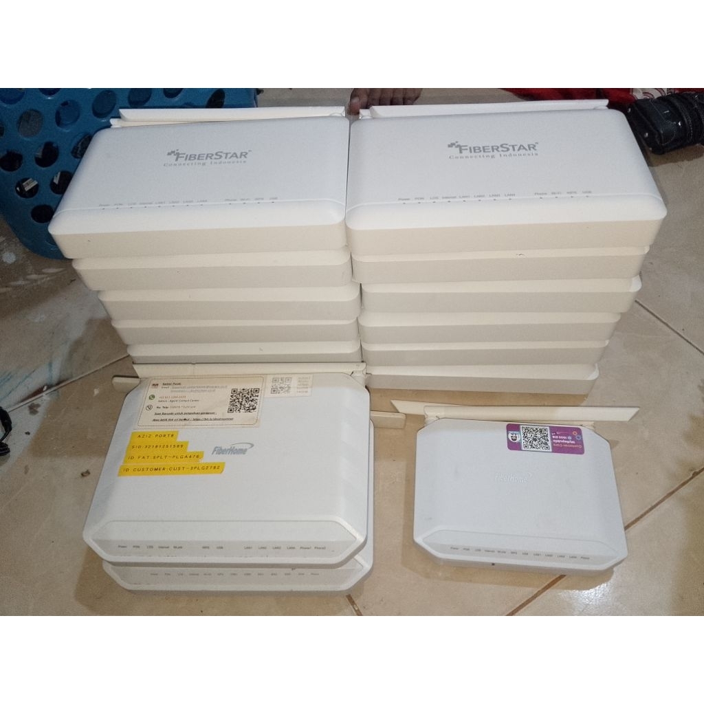 Jual Router modem 15 unit +15 adptor | Shopee Indonesia