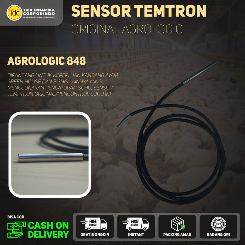 Jual Sensor Temtron Original/Pengontrol Suhu - Alat Ternak Kandang Ayam ...