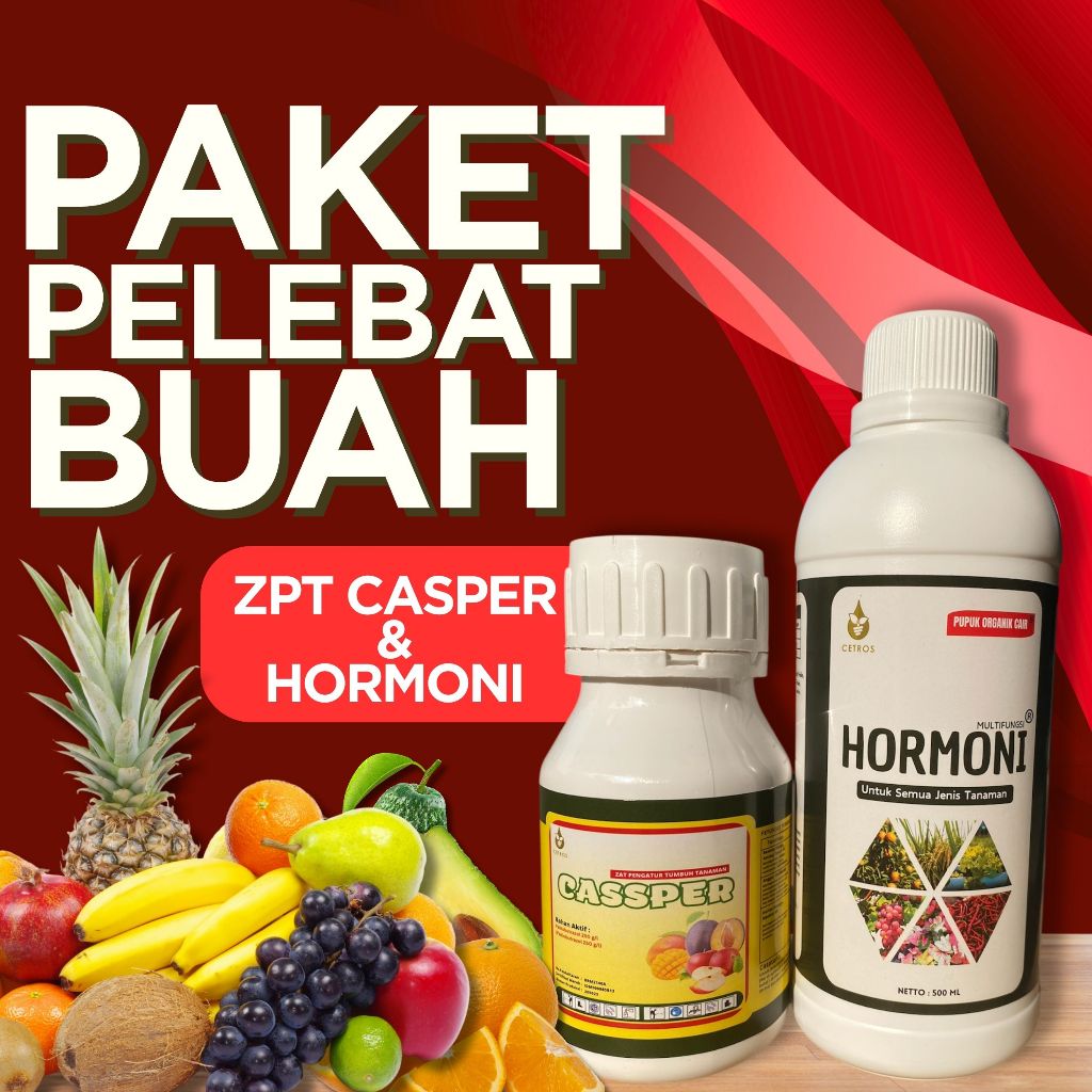 Jual [ PAKET PELEBAT BUAH ] Zpt Cassper dan Pupuk Hormoni | Pupuk ...