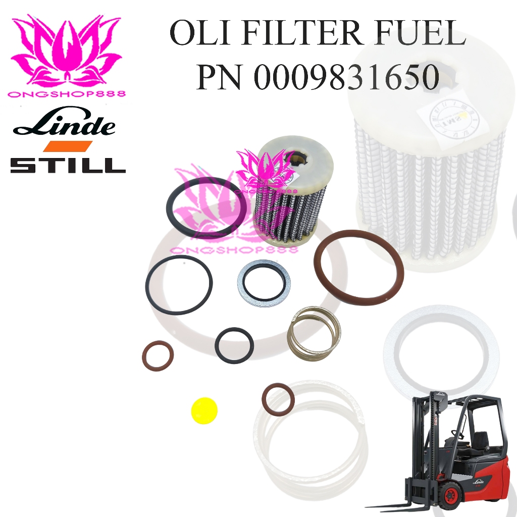 Jual Oil Filter for LINDE STILL 0009831650 Filter OLI Forklift | Shopee ...
