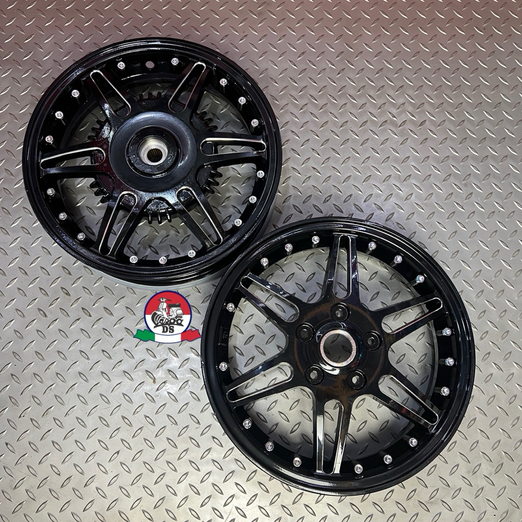 Jual Velg Model Marus W126 Black Vespa Sprint Primavera S LX LXV ...