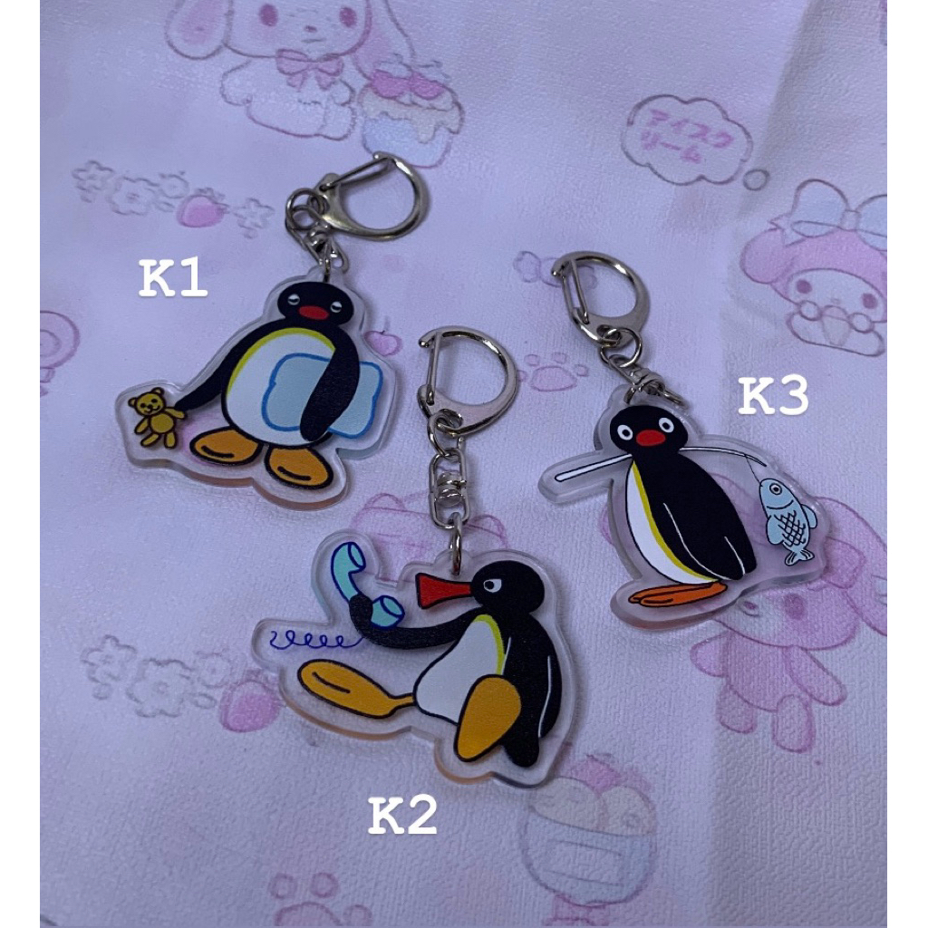 Jual keychain acrylic pingu | Shopee Indonesia