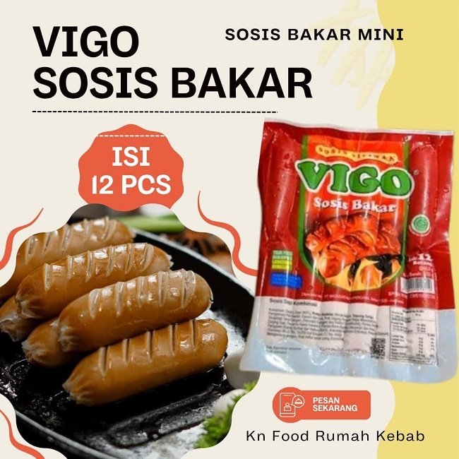 Jual Sosis Vigo MINI kemasan 500 gr isi 12pcs Sosis Mini | Shopee Indonesia