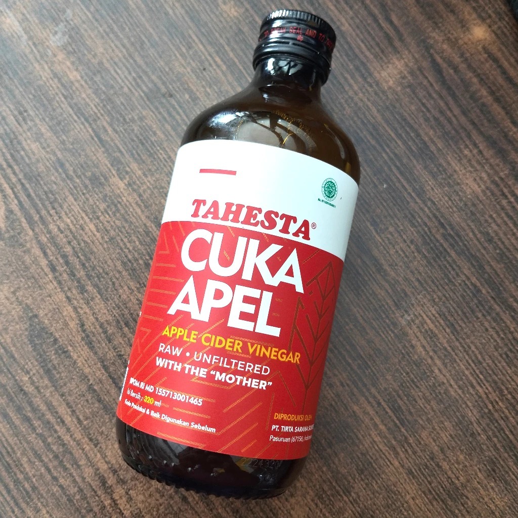 Jual Cuka Apel Tahesta 320ml Kemasan Baru | Tahesta | Shopee Indonesia