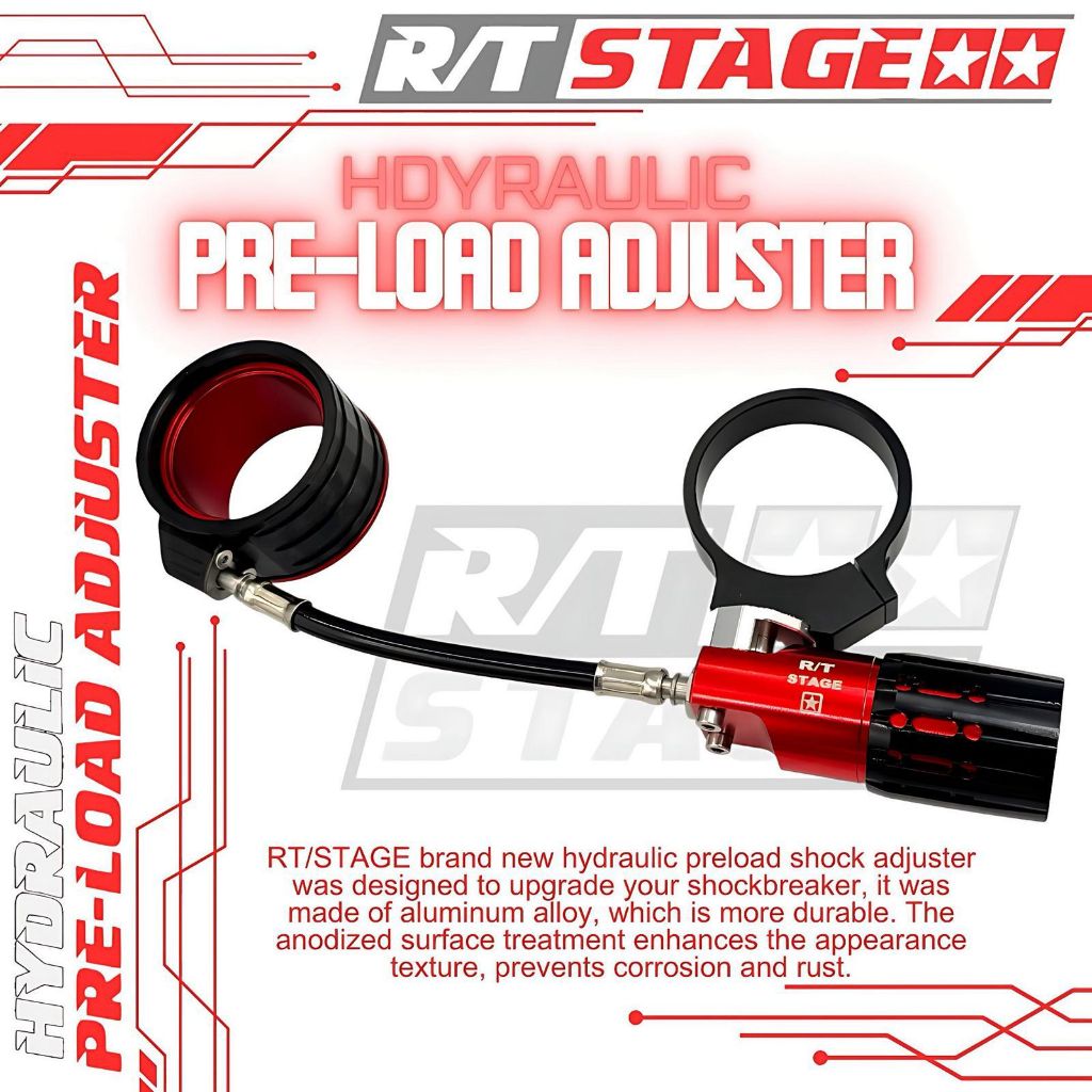 Jual Hydraulic Preload Adjuster RT STAGE Tabung Shock Belakang Atas ...