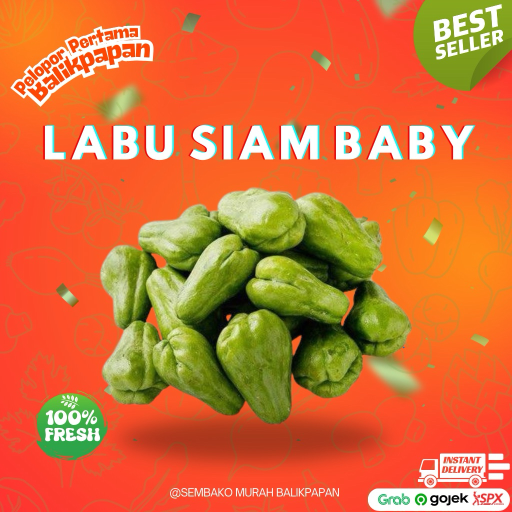 Jual Labu siam baby per pack 200gr | Shopee Indonesia