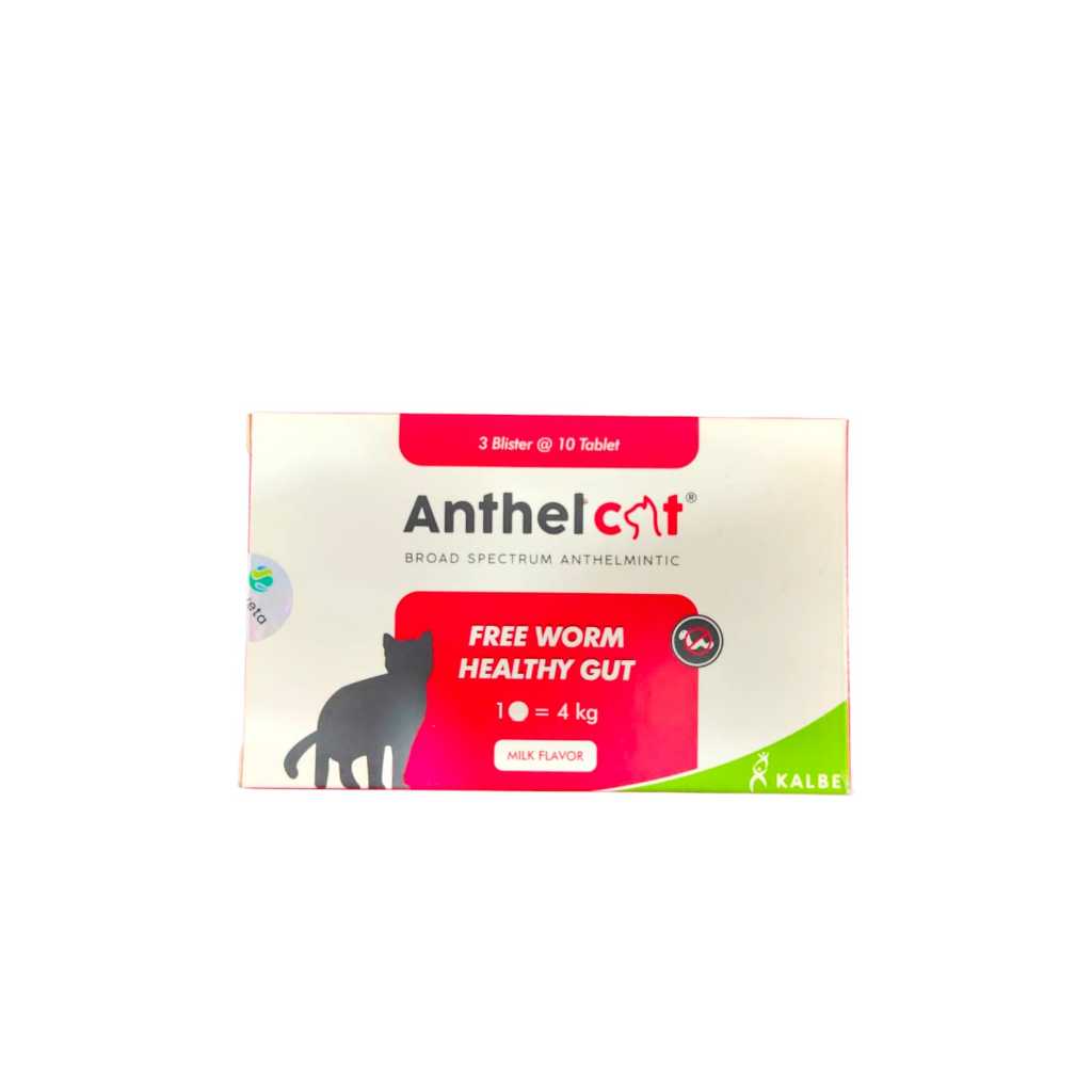 Jual Anthel Cat And Dog 1box isi 30tab - Obat Cacing Kucing Dan Anjing ...