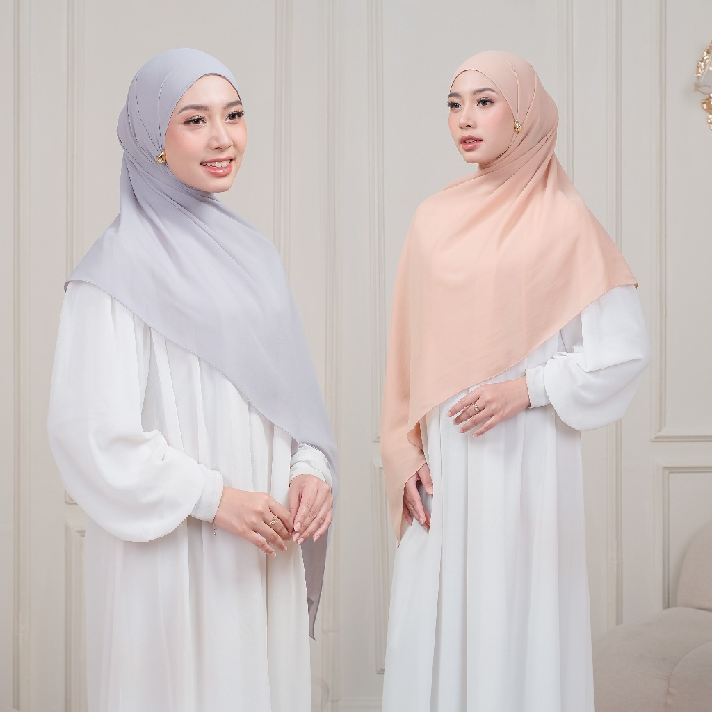 Jual LAFINYA Ceruty Pashmina Hijab Pashmina Babydoll Premium 200x75 ...