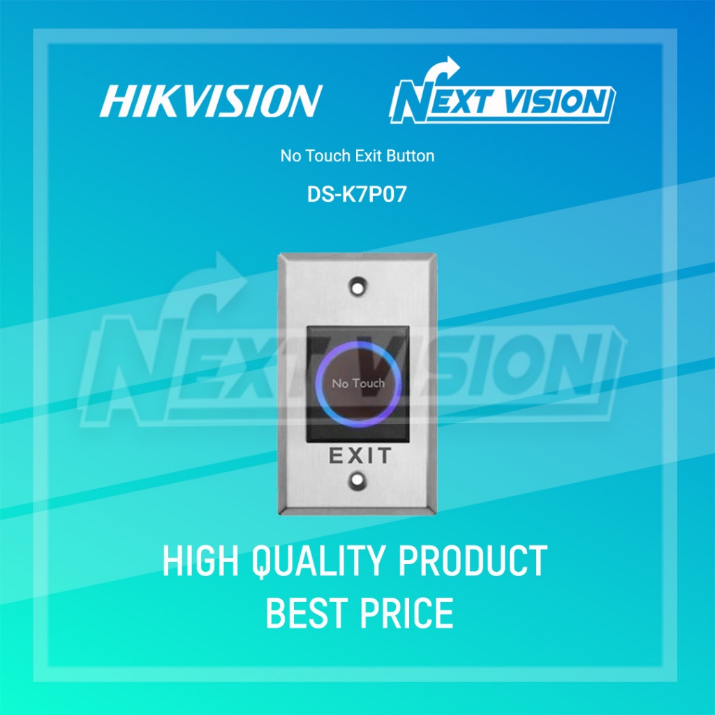 Jual DS-K7P07 - HIKVISION NO TOUCH EXIT BUTTON | Shopee Indonesia