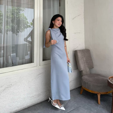 TPCA Luna Maxi Long Dress Long Silk Dress Typica Official