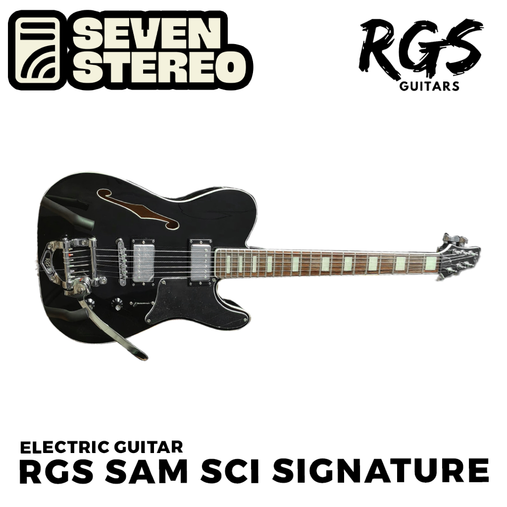 Jual RGS TSC-1 TSC1 Sam Christ Signature Tele Electric Guitar | Shopee ...