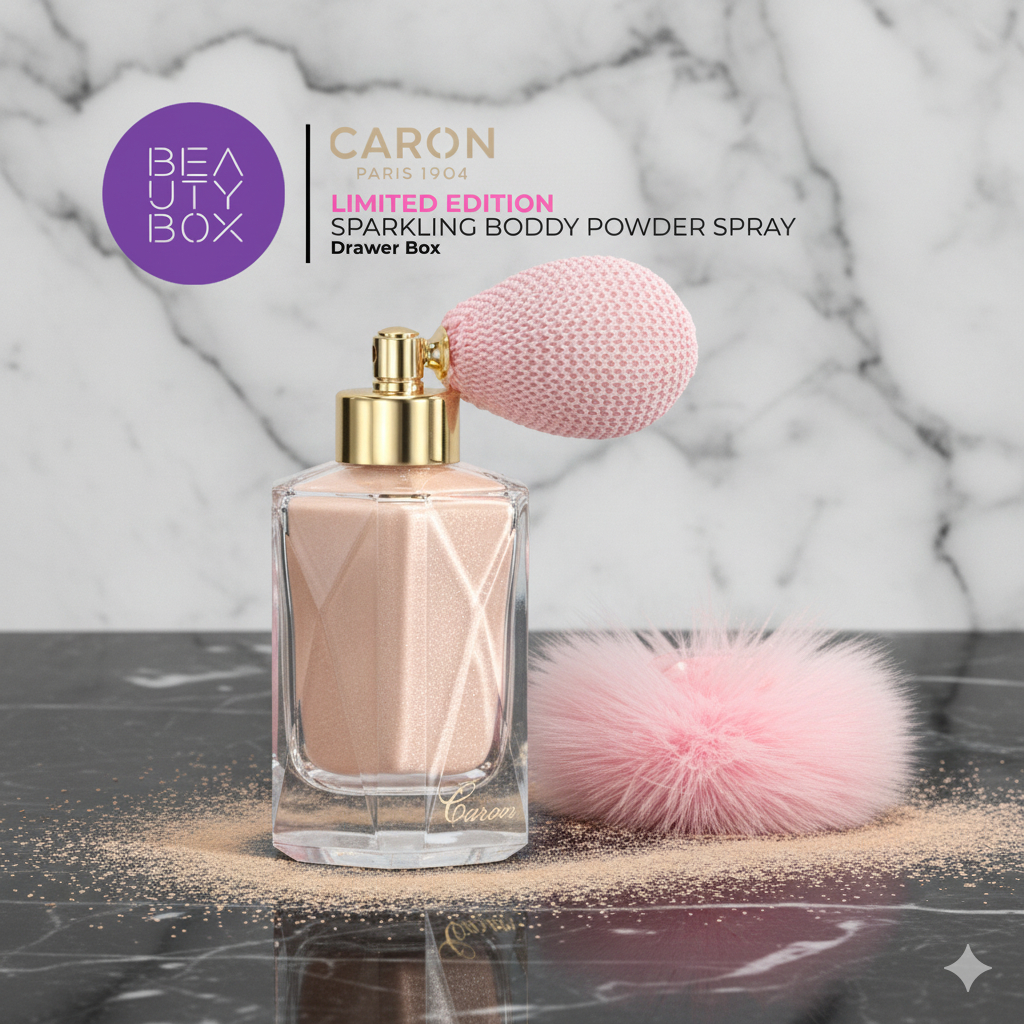Jual CARON LA POUDRE PEAU FINE SPARKLING BODY POWDER SPRAY 11g LIMITED ...
