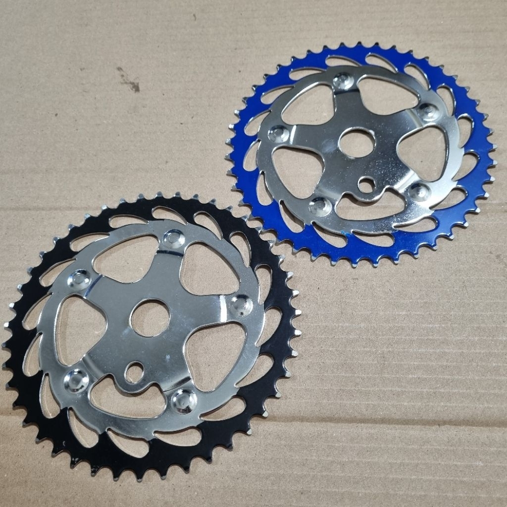 Jual Chain Ring bmx Gear Cog Crank BMX 44T Steel krome | Shopee Indonesia