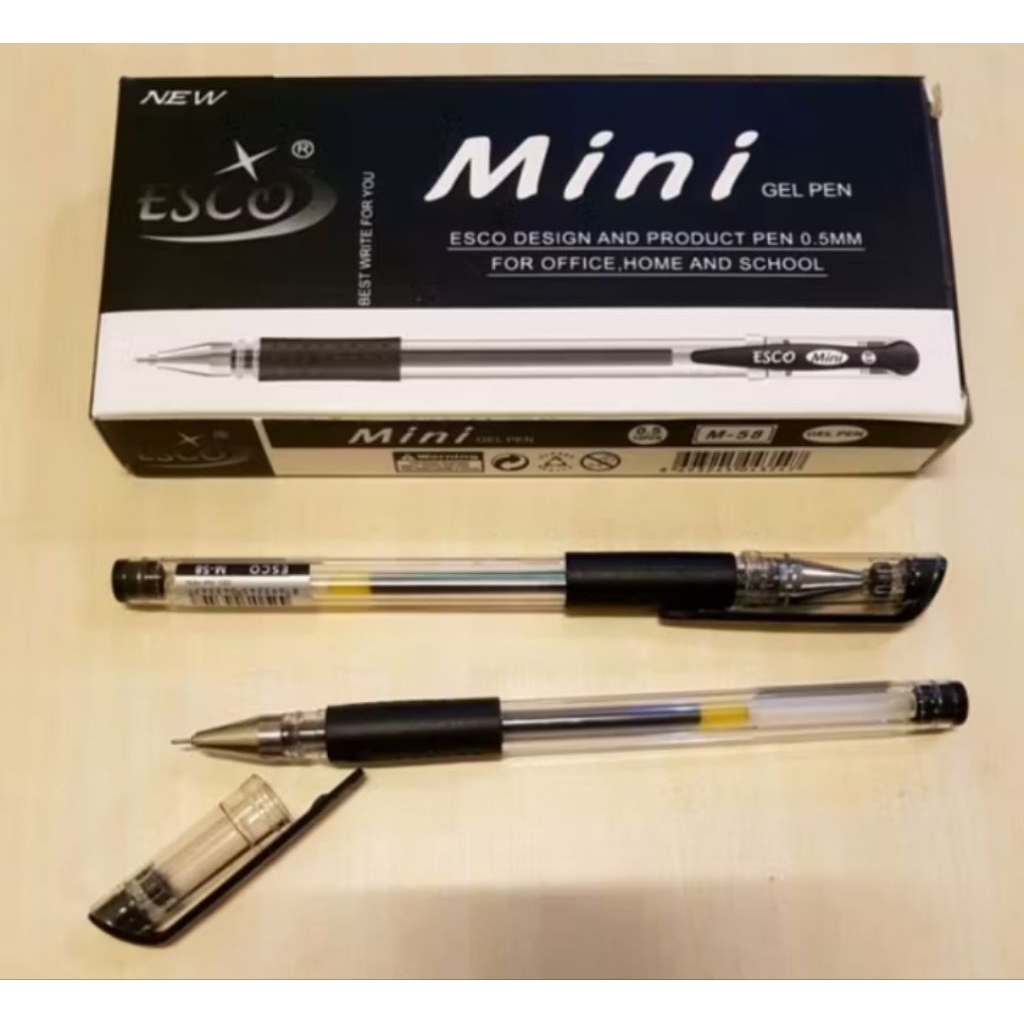 Jual ( 12 Pcs )Pulpen Gel Ukuran 0.5 mm Bisa Diisi Ulang Balpoint Tinta ...