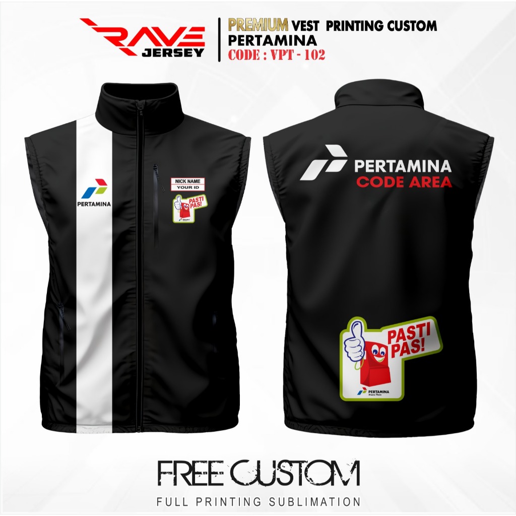 Jual ROMPI PERTAMINA FULL PRINTING CUSTOM ROMPI OPERATOR PERTAMINA ...
