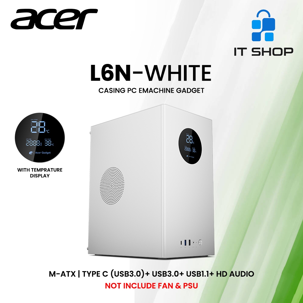 Jual Acer Casing PC Gaming L6N - White | Shopee Indonesia
