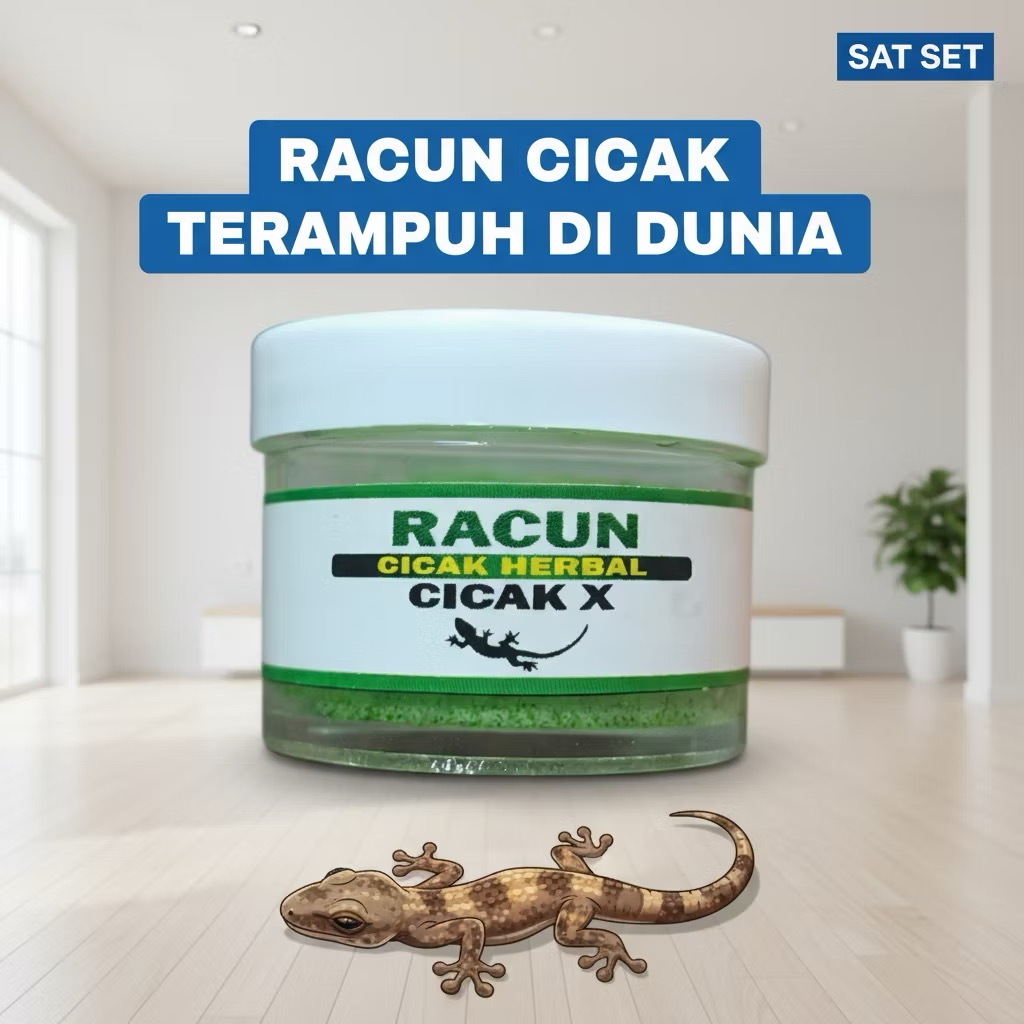 Jual Racun Cicak Ampuh Sekali Jilat Langsung Tewas / Racun Cicak Racak ...