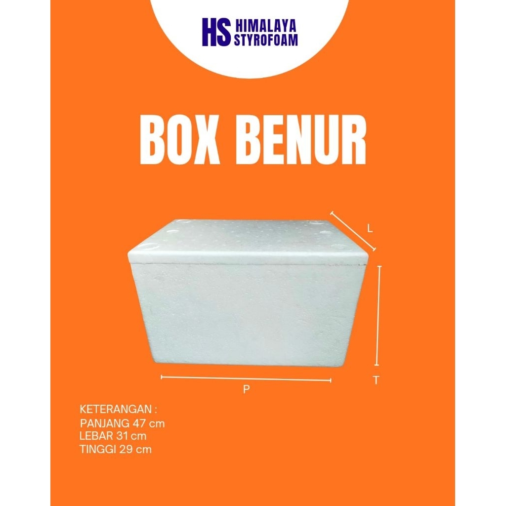 Jual Styrofoam Box Benur 47 x 31 x 29 cm | Shopee Indonesia