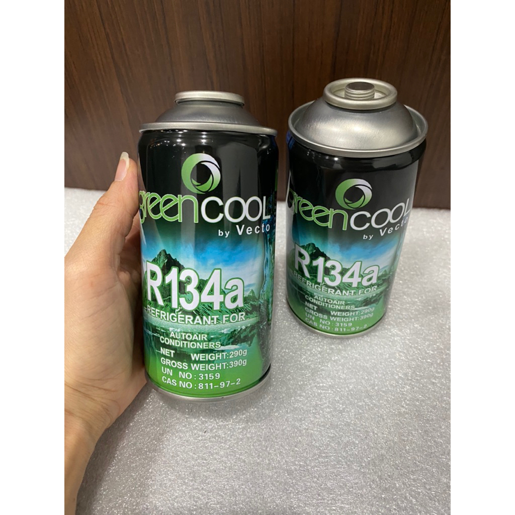 Jual Freon AC Greencool R134A R 134A green cool vecto 390gr preon freon ...