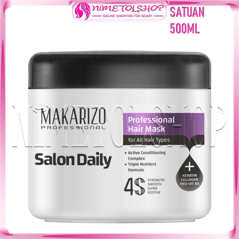 Jual MAKARIZO Professional Salon Daily Hair Mask 500ml Masker Rambut ...