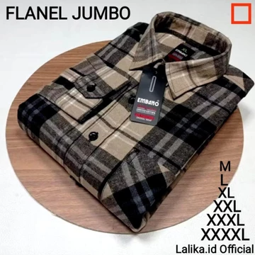 Brothmans.id Kemeja Flanel Pria Dan Wanita Size M 4Xl Kemeja Lengan Panjang Baju Kemeja Pria