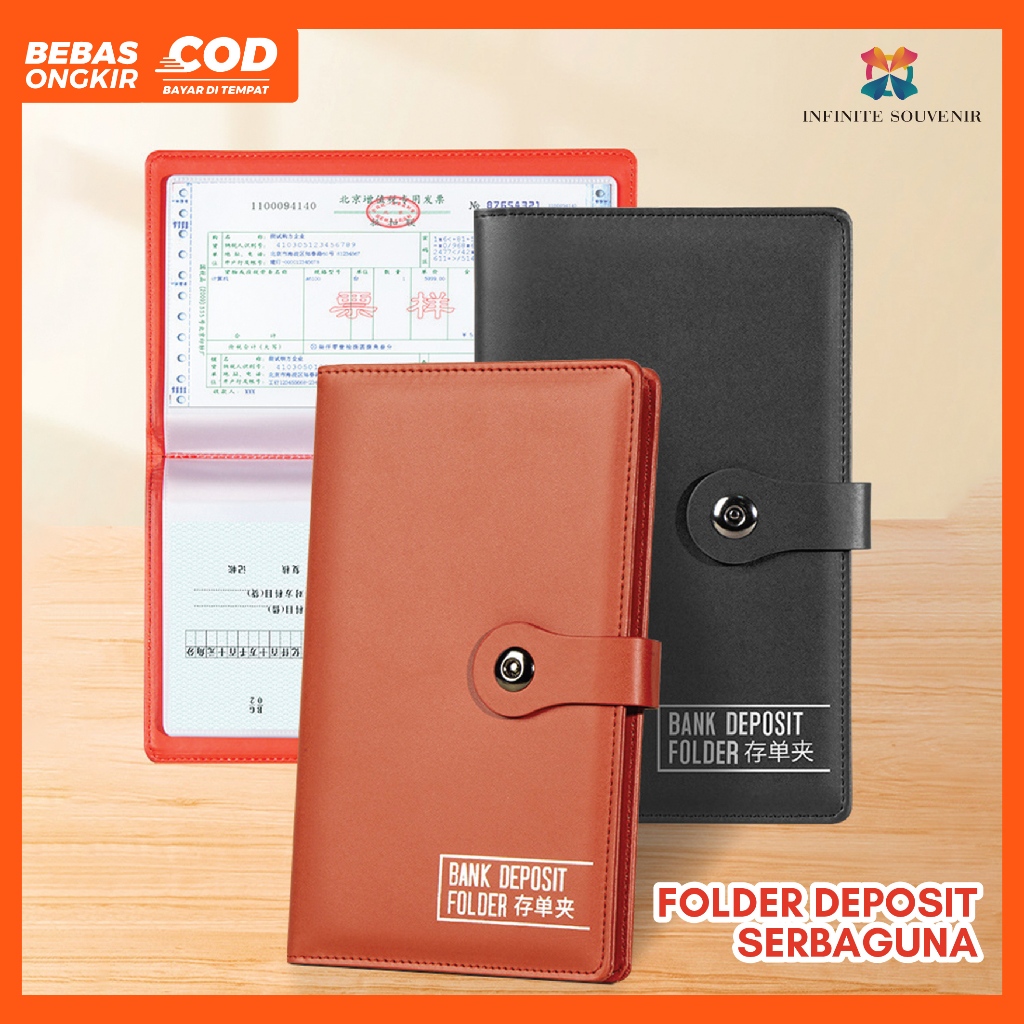 Jual Folder Deposit / Buku Penyimpanan Serbaguna / Koleksi Tiket ...