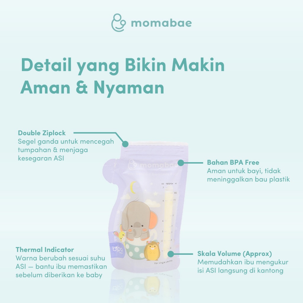 Jual MOMABAE - Bundle 3 Box Kantong ASI 120 ml + 3 Box Kantong ASI 200 ...