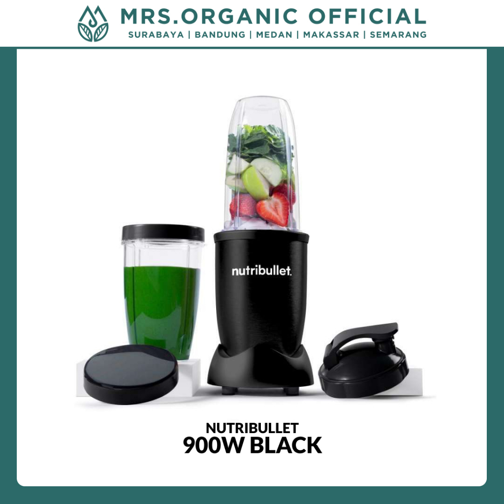 Jual MINOR DEFECT DUS Blender Nutribullet Pro 900W 9 pc Matte Black ...