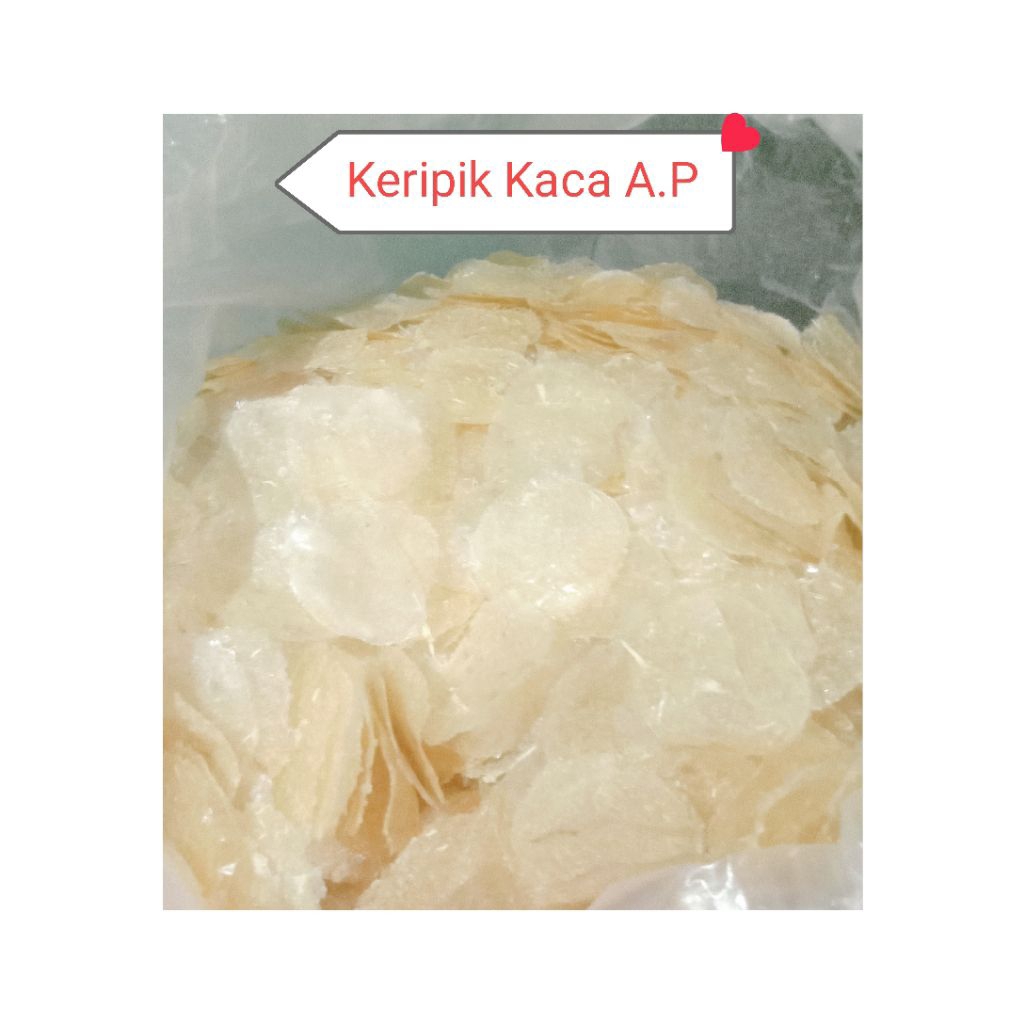 Jual keripik kaca mentah , pikca , pakset , siap olah. berat 1kg atau ...