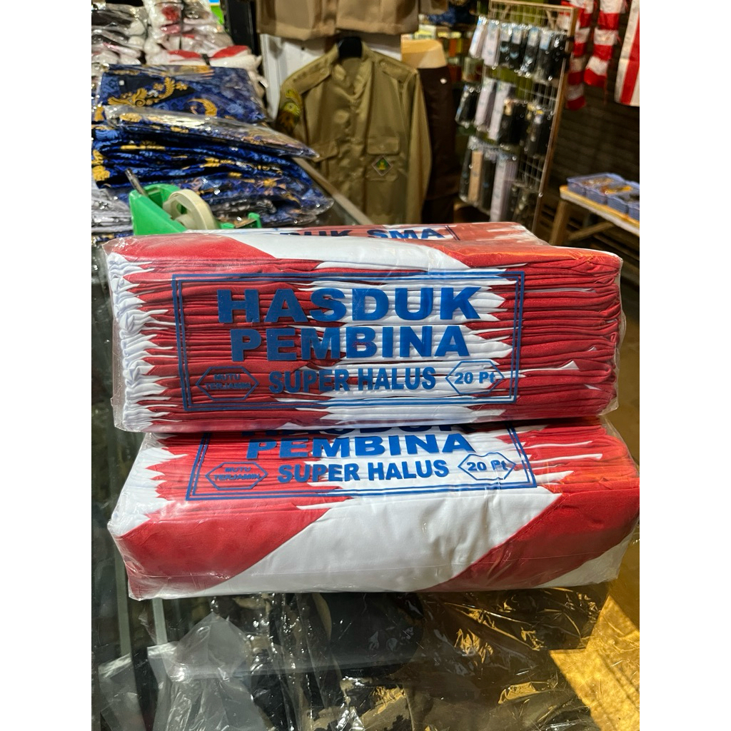 Jual GROSIR (isi 20pcs) HASDUK PRAMUKA / KACU katun | Shopee Indonesia