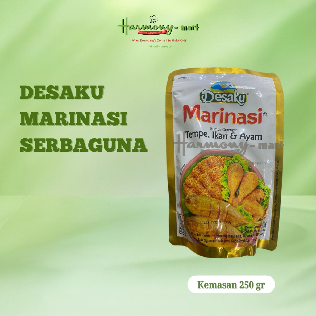 Jual DESAKU Marinasi / Bumbu Goreng Tempe/Ikan/Ayam - 250gr