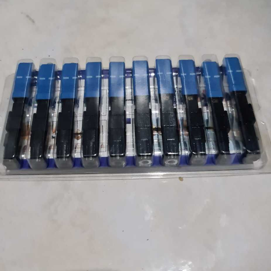 Jual Fastcon SC UPC Biru Konektor Kabel FO 10 Pcs - Fastcon SC UPC Biru ...