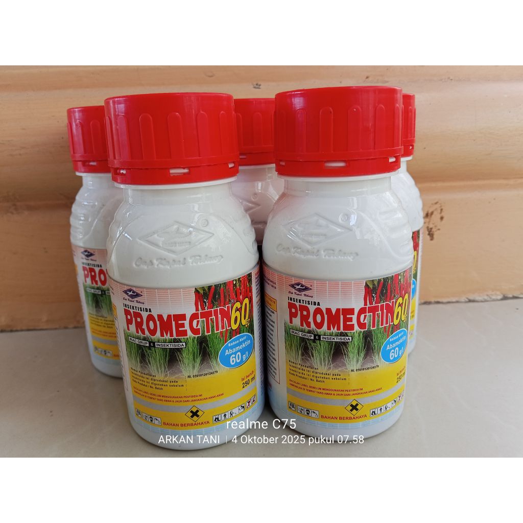 Jual INSEKTISIDA PROMECTIN 60EC 250 ML - CAP KAPAL TERBANG | Shopee ...