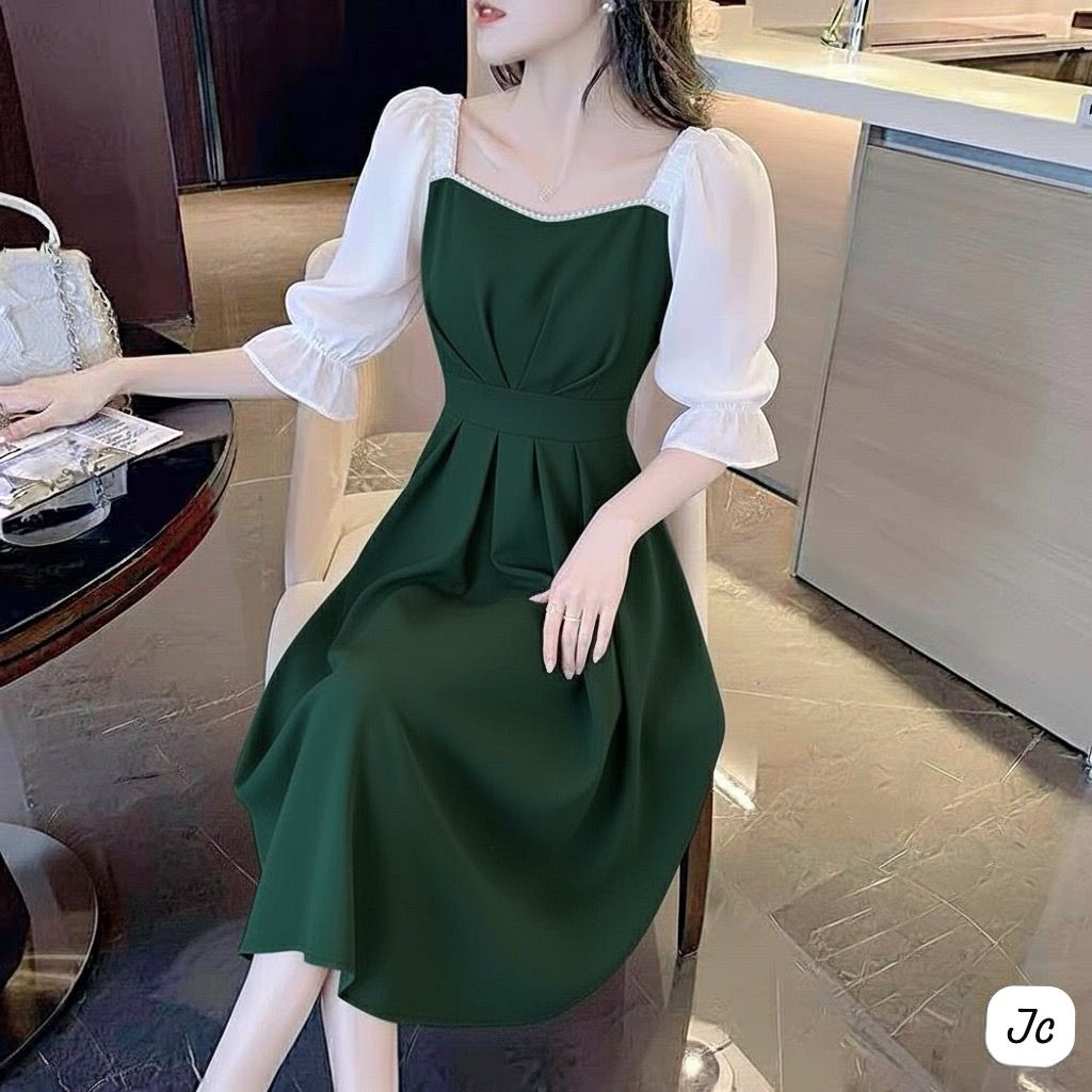 knee length dresses for ladies CONNEXION COTTON WITH FABRIC BELT MIDI DRESS WANITA  Matahari.com